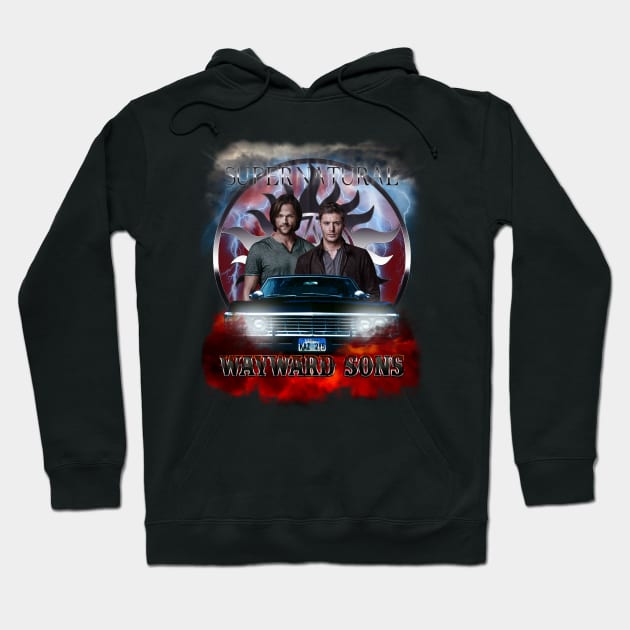 Supernatural WayWard Sons Theme 4 Hoodie by Ratherkool